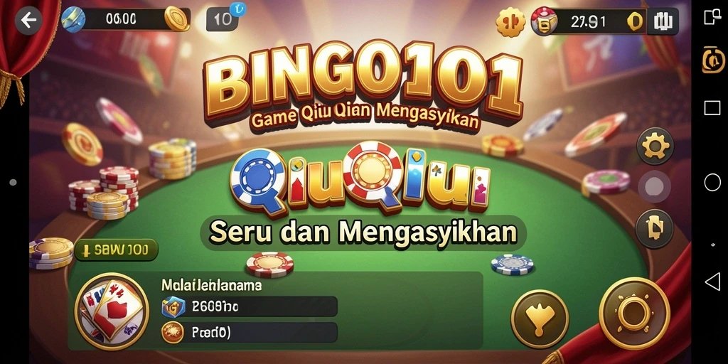 Tampilan menarik dari gameplay BINGO101 yang seru.