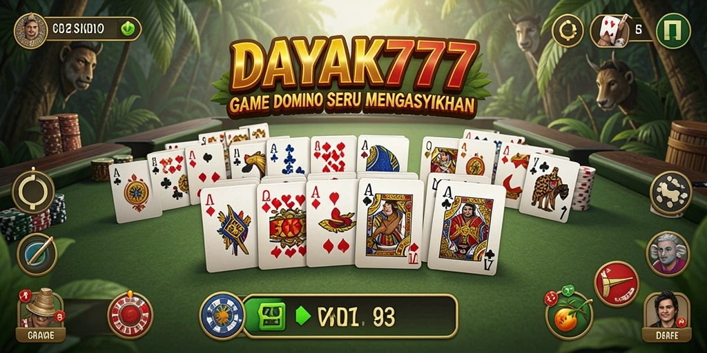 Tampilan gameplay seru dalam DAYAK777 dengan grafis yang memukau.