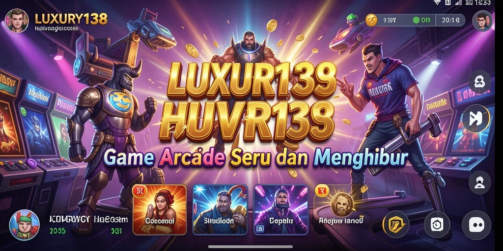 Tampilan gameplay penuh aksi yang memukau dari LUXURY138.