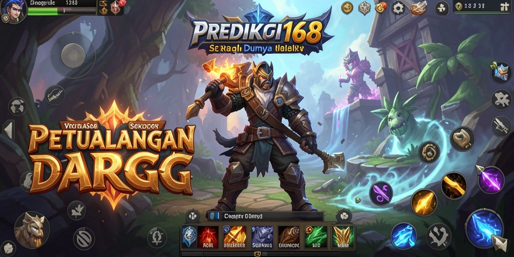 Gameplay seru dari PREDIKSI168 yang menampilkan pertempuran epik.
