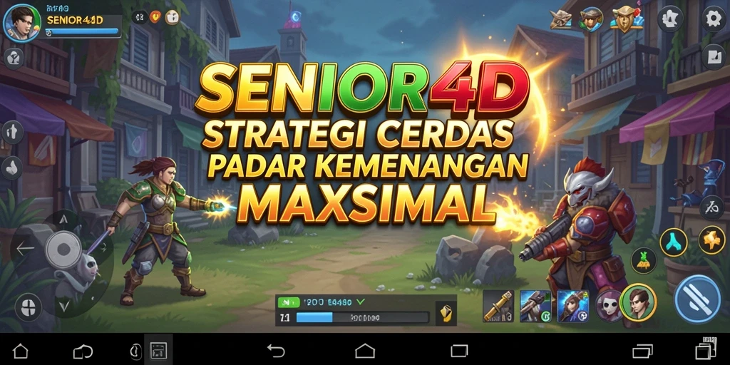 Tampilan menarik dari gameplay SENIOR4D yang mendorong strategi.